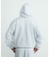 CURSIVE ZIP UP HOODED SWEATSHIRT