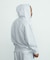 CURSIVE ZIP UP HOODED SWEATSHIRT