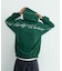 CURSIVE ZIP UP HOODED SWEATSHIRT