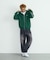 CURSIVE ZIP UP HOODED SWEATSHIRT