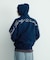 CURSIVE ZIP UP HOODED SWEATSHIRT