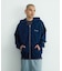 CURSIVE ZIP UP HOODED SWEATSHIRT