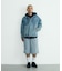 CURSIVE ZIP UP HOODED SWEATSHIRT
