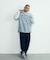 CURSIVE WIDE SWEAT PANTS