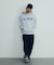 RHINESTONE PULLOVER HOODED SWEATSHIRT