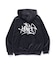 TAGGING VELOUR ZIP HOODIE