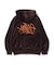 TAGGING VELOUR ZIP HOODIE