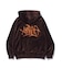 TAGGING VELOUR ZIP HOODIE