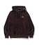 TAGGING VELOUR ZIP HOODIE