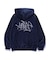 TAGGING VELOUR ZIP HOODIE