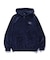 TAGGING VELOUR ZIP HOODIE