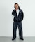 TAGGING VELOUR ZIP HOODIE