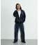 TAGGING VELOUR ZIP HOODIE