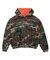 REVERSIBLE CAMO ZIP HOODED SWEATSHIRT