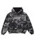 REVERSIBLE CAMO ZIP HOODED SWEATSHIRT