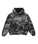 REVERSIBLE CAMO ZIP HOODED SWEATSHIRT