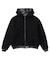 REVERSIBLE CAMO ZIP HOODED SWEATSHIRT
