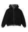 REVERSIBLE CAMO ZIP HOODED SWEATSHIRT