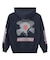 MULTI LOGO ZIP HOODED SWEATSHIRT