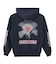 MULTI LOGO ZIP HOODED SWEATSHIRT