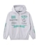 MULTI LOGO ZIP HOODED SWEATSHIRT