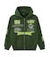 MULTI LOGO ZIP HOODED SWEATSHIRT