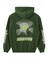 MULTI LOGO ZIP HOODED SWEATSHIRT