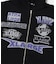 MULTI LOGO ZIP HOODED SWEATSHIRT