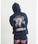 MULTI LOGO ZIP HOODED SWEATSHIRT
