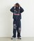 MULTI LOGO ZIP HOODED SWEATSHIRT