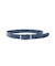 SNAKE PATTERN LEATHER BELT