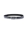 SNAKE PATTERN LEATHER BELT