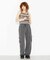 STRIPED TERRY CLOTH CAMISOLE