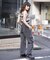 STRIPED TERRY CLOTH CAMISOLE