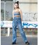 STRIPED TERRY CLOTH CAMISOLE