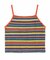 STRIPED TERRY CLOTH CAMISOLE