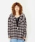 HEAVYWEIGHT FLANNEL HOODED SHIRT