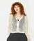 OPENWORK KNIT CARDIGAN