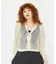 OPENWORK KNIT CARDIGAN