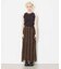 PLEATED SHEER SKIRT