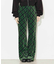 TARTAN PLAID FLARE PANTS
