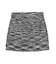 MELANGE KNIT MINI SKIRT