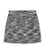 MELANGE KNIT MINI SKIRT