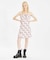 TATOO PATTERN MINI DRESS
