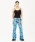 HANDWRITTEN FLOWER JERSEY FLARE PANTS