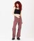 TWILL FLARE PANTS
