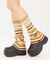 STRIPED LEG WARMER