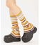 STRIPED LEG WARMER