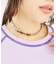 X-GIRL LOGO CHOKER