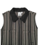 MULTI STRIPE SLEEVELESS SHIRT
